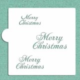 新入荷/アメリカ製/クリスマスステンシルプレート入荷
