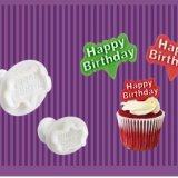 新入荷/Happy Birthdayのバネ式抜き型セット入荷