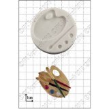新入荷/イギリス製パレット＆筆のシリコン型入荷。