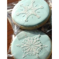 画像1: Mサイズ/ステンシルセット 雪の結晶 3種類
