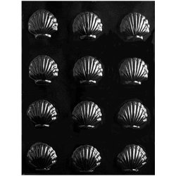 画像1: チョコレート型　貝殻／ホタテ