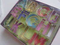 画像1: お買い得クッキー型セット　大きいサイズアルファベット　26文字