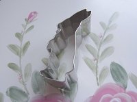 画像1: ドイツ/Stadter(ステンレス) クッキー型 立っているウサギ