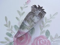 画像1: ドイツ/Stadter(ステンレス) クッキー型 人参(ライン入り)