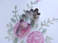 画像1: ドイツ/Stadter(ステンレス) クッキー型 ヒイラギの葉