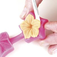 画像3: 抜き型付きシリコン押し型セット/ 花(ペチュニア )