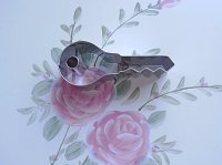 画像1: ドイツ/Stadter(ステンレス) クッキー型 穴付き鍵