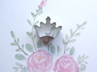 画像1: ミニクッキー型 ティアラ 4.5cm