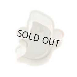 画像1: バネ式クッキースタンプ　お化け　（ホワイト）