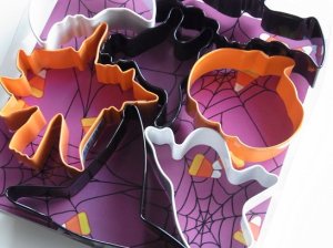 画像3: 在庫処分セール品／カラークッキー型　お買い得ハロウィンセット　7種類　透明ケース入り (3)