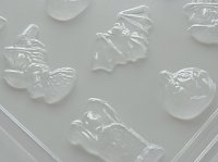 画像2: チョコレート型 ハロウィンの仲間たち 4種類