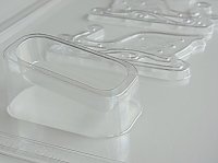 画像1: ボックスチョコレート型 サンタのソリ
