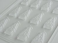 画像1: チョコレート型 スタークリスマスツリー 12個取