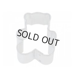 画像1: ミニクッキー型　テディベア　4.5ｃｍ