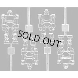 画像1: ロリポップチョコレート型　ロボット　
