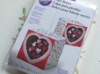 画像1: Wilton ケーキポップスミニギフトボックス ハート 12枚入