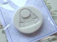 画像1: イギリス製/シュガークラフトシリコン抜き型/ ハンドバッグI