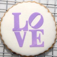 画像1: Mサイズ/ステンシルセット LOVE文字 2種類