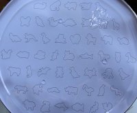 画像1: Wilton プラスチック製クッキー型セット アニマル 50個入