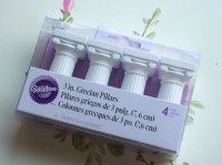 画像1: Wilton グレーシアンピラー 3inch/7.6cm 4本入