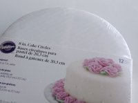 画像1: Wilton ケーキサークル 8in/20.3cm 12枚入