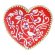 画像4: Mサイズ/ステンシルセット　Valentineデザインハート　３種類 (4)