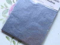 画像1: Wilton チョコレートホイル メタリックシルバー 50枚入 10cm