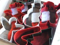 画像1: お買得カラークッキー型セット クリスマスアイテム 7種類