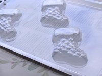 画像3: Wilton チョコレート型 クリスマスソックス