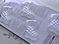 画像2: Wilton チョコレート型 クリスマスソックス