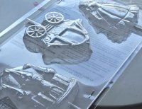 画像1: Wilton ロリポップチョコレート型 フェアリーテール 3種類