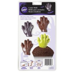 画像2: Wilton　チョコレート型　ゾンビの手　6個取