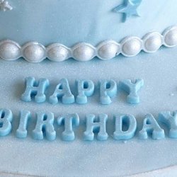 画像5: イギリス製/シュガークラフトシリコン抜き型　HAPPY BIRTHDAY バナー　17ｃｍ