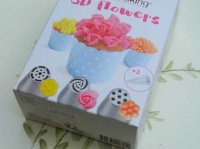 画像3: フランス製/ 3Dフラワー口金(ステンレス)&絞り袋セット(レシピ付)