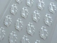 画像1: チョコレート型 ヒイラギの葉