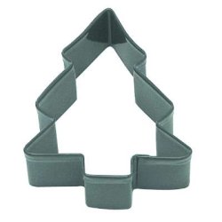 画像1: カラークッキー型　クリスマスツリー　（ダークグリーン）