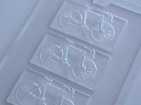 画像2: チョコレート型 板チョコタイプ/ 自転車