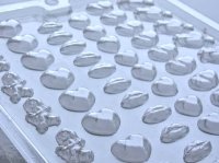 画像1: チョコレート型 ミニバレンタインアソート 6種類