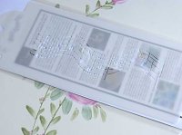 画像1: Mサイズ/ステンシル 譜面 約15cm