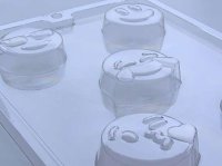 画像2: クッキーサンドチョコレート型 絵文字/顔