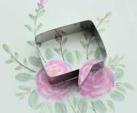 画像1: ドイツ/BIRKMANN クッキー型(ステンレス) 噴出し(長方形) 7cm