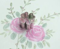 画像1: ドイツ/BIRKMANN ミニクッキー型(ブリキ) 四葉のクローバー 3.5cm