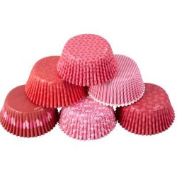 画像2: Wilton　ベーキングカップセット（透明ケース入）　バレンタイン　150枚入