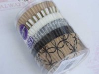 画像1: Wilton ベーキングカップセット エレガンス(透明ケース入り) 150枚