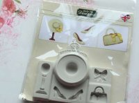 画像1: イギリス製/シュガークラフトシリコン型 ファッションアクセサリー