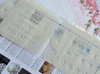 画像1: Mサイズ/ステンシルセット カレンダー