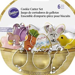 画像2: Wilton　ミニクッキー型セット　バスケット/イースター　6個入り