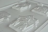 画像2: チョコレート型 ジンジャーブレッドハウス 2種類