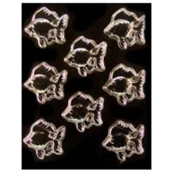 画像1: チョコレート型　金魚/ゴールデンフィッシュ　8個取