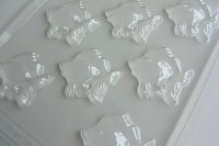 画像3: チョコレート型 金魚/ゴールデンフィッシュ 8個取